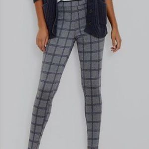 Ann Taylor LOFT Plaid Ponte Leggings. New with tags.
